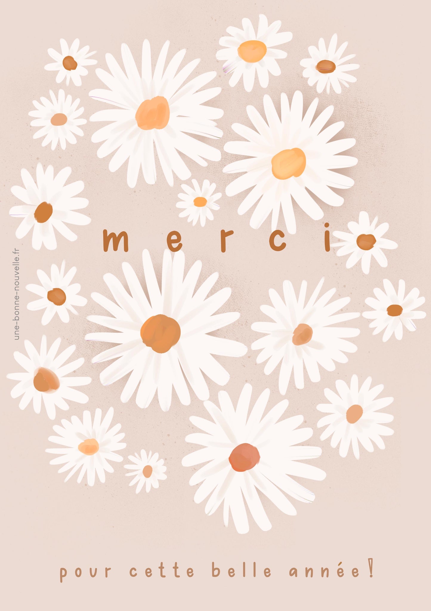 Marguerites « Merci »