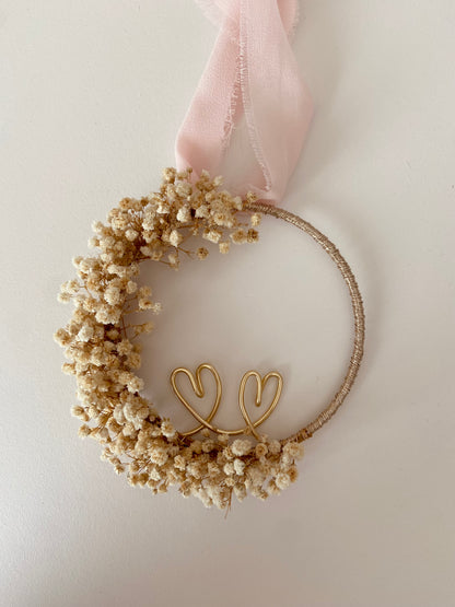 Couronne fleurie Mama