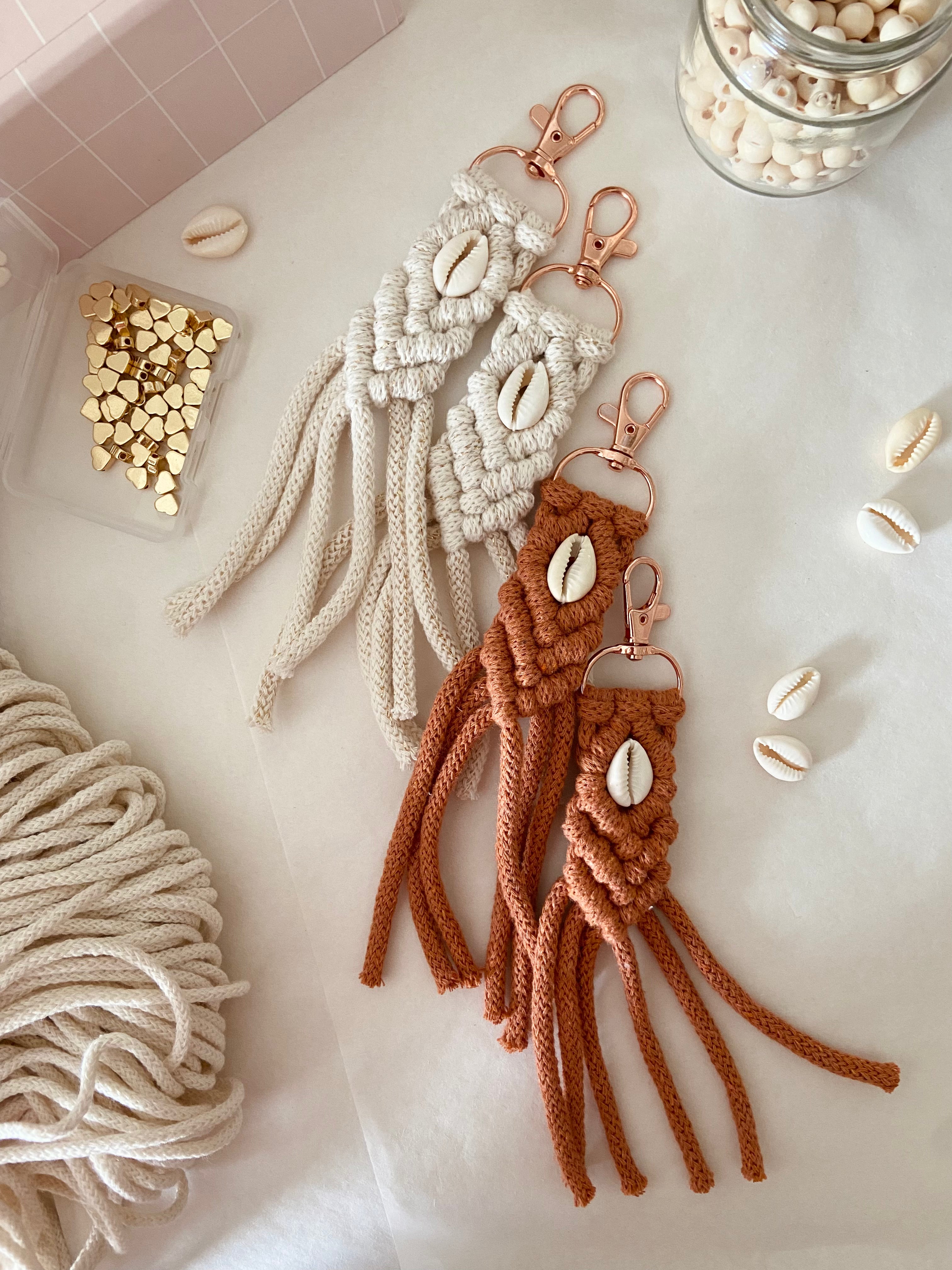 Porte clef coquillage