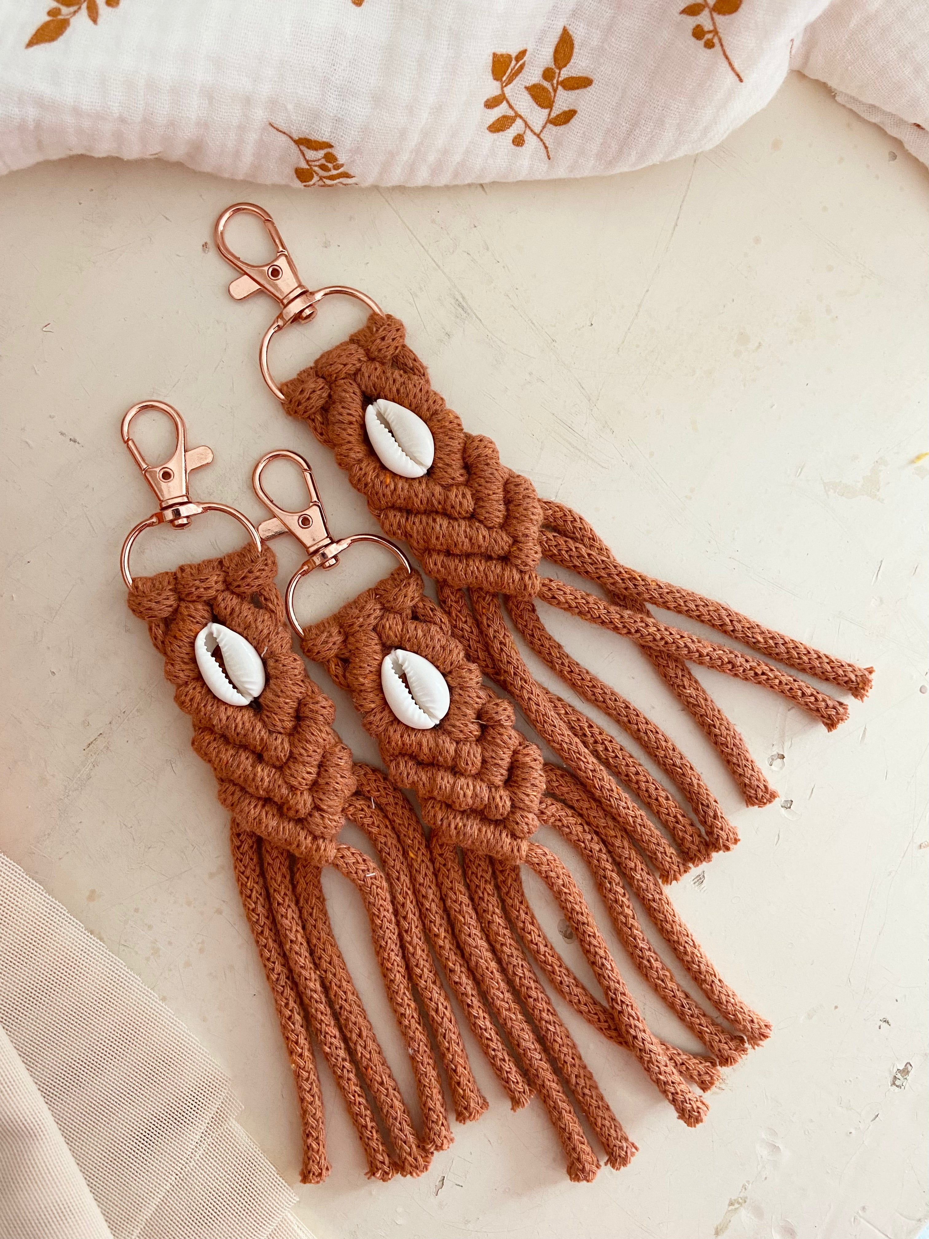 Porte clef coquillage