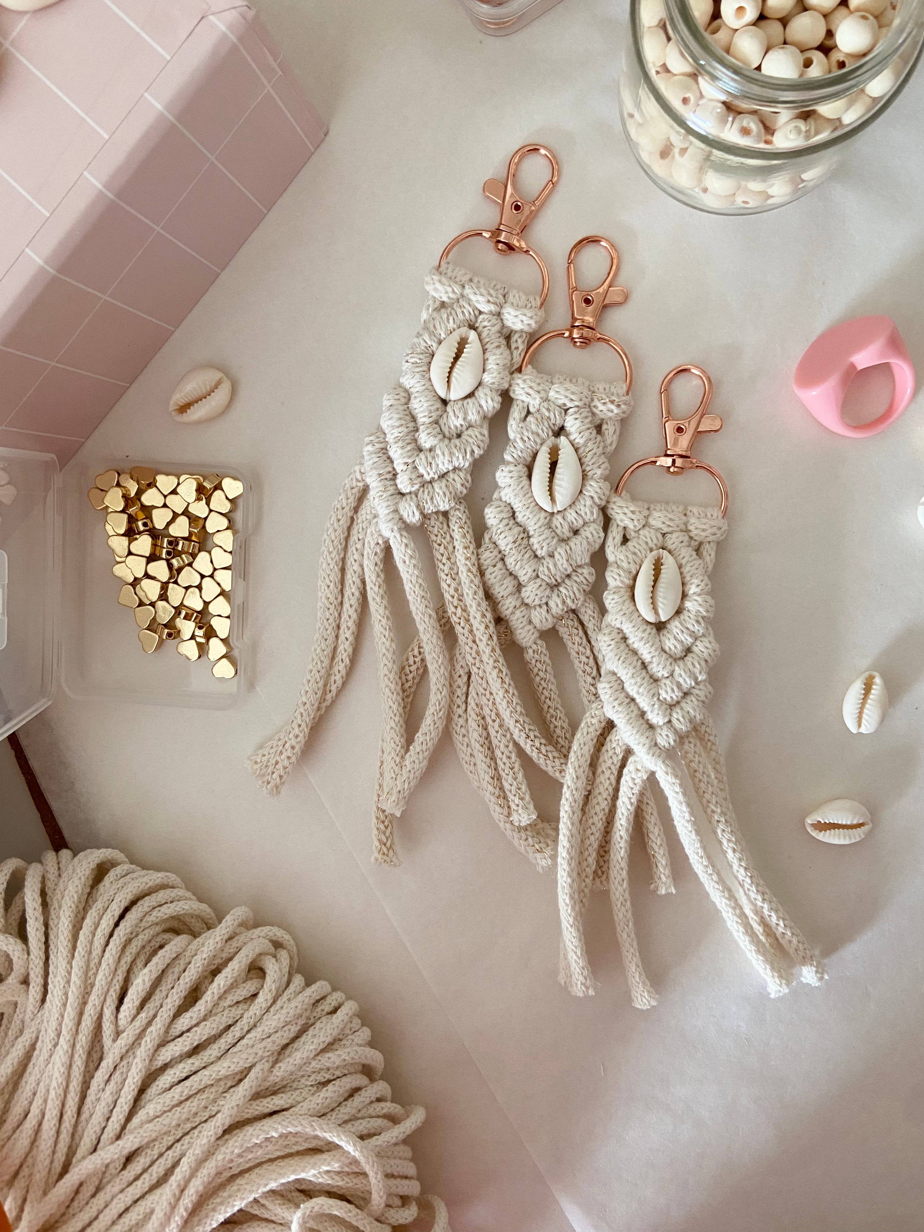 Porte clef coquillage