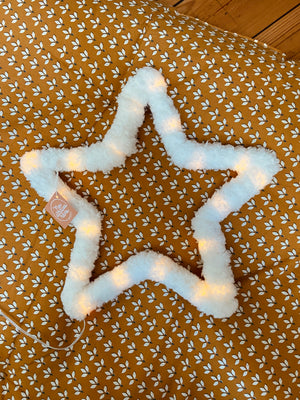Étoile yéti Lumineuse ( délai de réalisation début octobre)