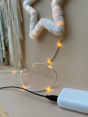 Étoile yéti Lumineuse ( délai de réalisation début octobre)