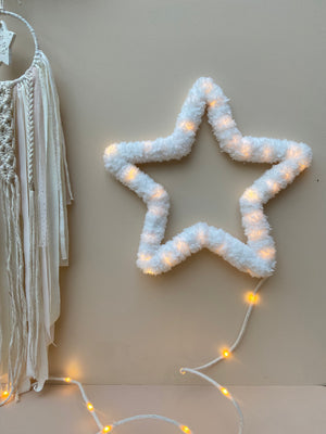 Étoile yéti Lumineuse ( délai de réalisation début octobre)