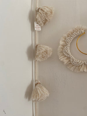 Guirlande de pompons (livraison mi septembre)