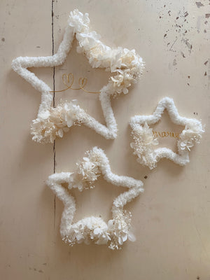 Étoile fleurie : Ava (livraison pour Noël)