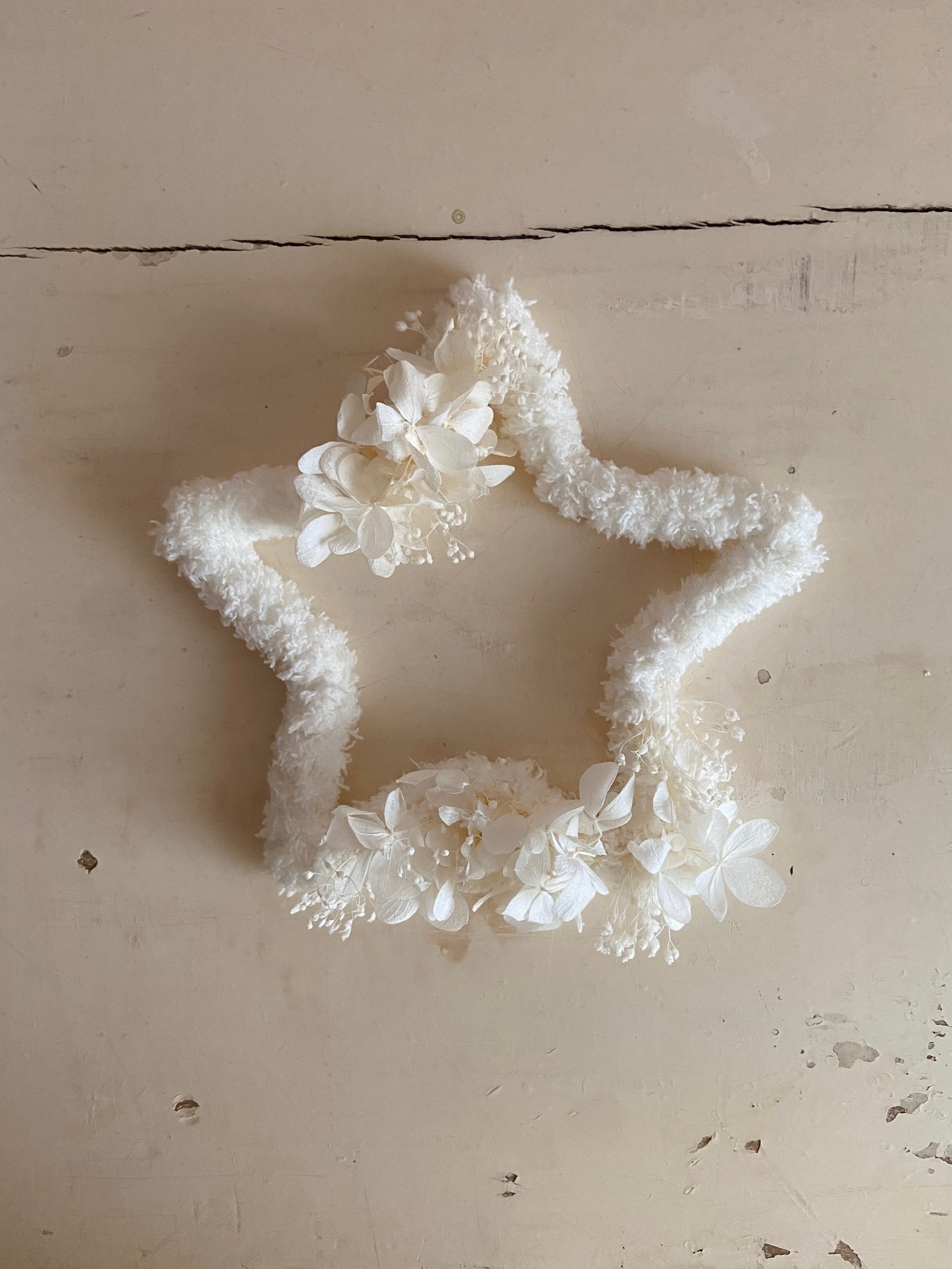 Étoile fleurie : Ava (livraison pour Noël)